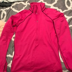 Nike Womens Active quarter zip pullover